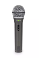 Q2U USB-микрофон Q2 (XLR+USB), 16-bit, 48kHz, динамический, кардиоидный, 50Гц–15кГц, Ф55х190 мм, в комплекте настольная стойка с удлинительной штангой, кабели 2,25м. USB и 2м. XLR, ветрозащита, Samson