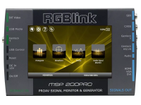 Rgblink msp 200pro генератор-анализатор av-сигналов.