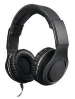 Reloop RHP-30 Black  профессиональные DJ наушники, 3 сменных кабеля, управление громкостью, микрофон