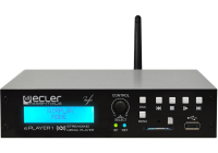 Ecler ePLAYER1- Аудиоплеер со стереовыходом (2хRCA), Wi-Fi, Ethernet, USB, SD-карта, интернет-радио, DLNA и AirPlay