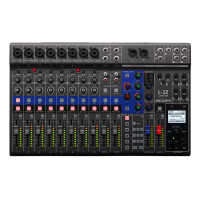 Zoom L-12 LIVETRAK — многофункциональная цифровая консоль для микширования, звукозаписи