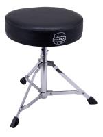 Mapex T400S Стул с круглым виниловым сиденьем 12" Junior, высота 35,8-48 см, одинарные ножки