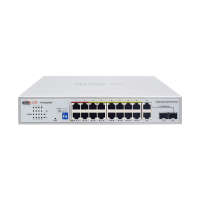 WI-PCES218GF, настраиваемый PoE 250Вт, 16FE PoE + 2 Combo GE/SFP, Easy Smart