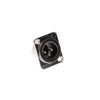 AVCLINK C3MD-LX Разъем XLR панельный, 3 контакта, штекер, тип-D
