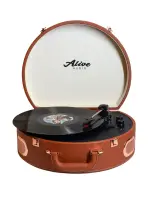 Проигрыватель винила Alive Audio MOVIE French chocolate
