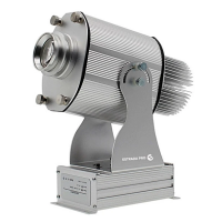 Светодиодный гобо проектор с функцией вращения ESTRADA PRO LED GOBO PROJECTOR [30R]