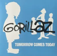 Виниловая пластинка Gorillaz - Tomorrow Comes Today (EP) (White/Blue Colour-In-Colour Vinyl LP)