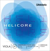 D'Addario H410-MM Helicore комплект струн альта струна A - алюминиевая обмотка,струна D - титановая обмотка,струна G - серебряная обмотка, струна C - серебряно-вольфрамовая обмотка