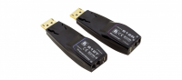 Передатчик и приемник Kramer Electronics [612R/T] сигнала DisplayPort 1.2 по волоконно-оптическому кабелю; кабель 2LC, многомодовый ОМ3, до 100 м, поддержка 4К60 4:4:4