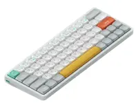 Беспроводная механическая клавиатура Nuphy AIR60v2 Ionic White, RGB, Hot Swap, Brown Switch