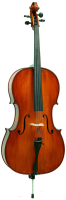 Cello Gliga Genial1 S-C034 - Student cello with a resonant spruce top and a slightly flamed maple body. Oil-based varnish coating. Ebony accessories.
