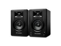 Акустическая система [BX3PAIRXEU] M-audio [BX3 (пара)] (активный+пассивный), 2-х полосные, 25 Вт, 88-22000 Гц, 3,5"+1" входы: 2x1/4"линейный вход, 2xRCA линейный вход