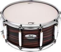 PEARL PMX1465S/C883 малый барабан 14" x 6.5", 6-ти слойный североамериканский клен, цвет Matte Mocha Swirl (#883)