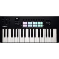 Novation launchkey 37 mk4  миди-клавиатура, 25 клавиш, pitch/mod контроллеры, полноцветные пэды