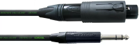 Cordial CRM 0,15 Conv-V кабель XLR female/male (convertCON)/джек стерео 6,3 мм male, 0,15 м, черный