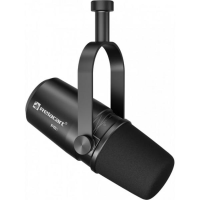 PM1 Black/ Кардиоидный динамический микрофон с держателем. / RELACART