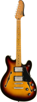 FENDER SQUIER CV STARCASTER MN 3TS электрогитара, цвет санберст