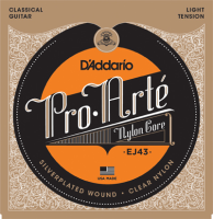 Комплект струн для классической гитары D'Addario Pro-Arté EJ43