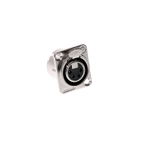 AVCLINK C4FD-LX Разъем XLR панельный, 4 контакта, гнездо, тип-D