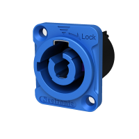 Seetronic SAC3MPA- Панельный разъем powerCON 20 А, тип A (вилка) для входа питания