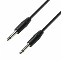 Adam hall k3 s215 pp 0150 - кабель спикерный, trs (jack) 6.3 mm mono, 2 x 1.5 мм2, 1.5 м