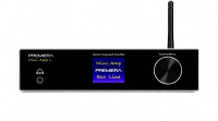 Интегральный усилитель PREMIERA Mini Amp L SV [Bluetooth, HDMI ARC, фонокорректор, Toslink, серебристый]
