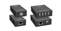 Комплект удлинителя сигнала USB 2.0 Infobit [iTrans USB2-TR50] до 50 метров.