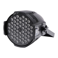 Светодиодный прожектор Bi Ray PLC003 [RGBW 54х4Вт]