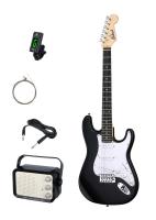 BST-KIT-BK Электрогитара с комбоусилителем и аксессуарами, черная, Belcat