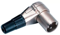 MCA 021 разъем XLR3M, угловой, корпус металл, Mark