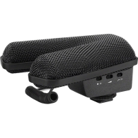 Стереомикрофон Sennheiser MKE 440 [Встроенная система шумоподавления, НЧ-фильтр, антишоковый подвес, внешний микрофонный вход, башмак на корпусе для осветительных приборов, защитная металлическая мелкоячеистая сетка с ветрозащитой]