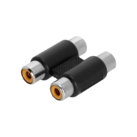 Adam hall k4atrf2rf2 - адаптер 2 x rca (f) - 2 x rca (f)