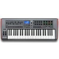 Novation impulse 49  компактная usb/midi-клавиатура, 49 чувствительных к нажатию клавиш, 8 триггерны