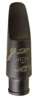 Tenor saxophone mouthpiece Aizen Kurogane Titanium TSLST-8* - Tenor saxophone mouthpiece made of composite titanium rubber with low threshold and large chamber for jazz performance