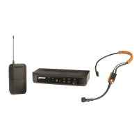 SHURE BLX14RE/SM31 M17 рековая радиосистема с головным микрофоном для фитнесс-тренера SM31FH конденсаторным кардиоидным, 662-686 МГц, выносные антенны