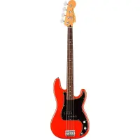 Бас-гитара Fender Player II Precision Bass®, Coral Red, 4 струны, привинченный гриф, корпус - ольха, гриф - клён, накладка - палисандр, мензура 34 дюйма, 20 ладов, Мексика