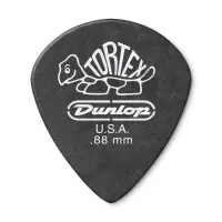 Медиатор DUNLOP TORTEX 482P088, Jazz, толщина 0,88 мм