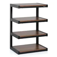Подставка NorStone Esse Hi-Fi Black/Walnut