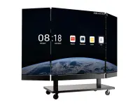 Светодиодный экран All-in-One QSTech [QM2715/mWall 138-15 GOB] 138", 3056х1773x31mm, разрешение 1920х1080, 100-550нит, углы 160/160, 3000:1, в комплекте с моторизованной напольной стойкой, интегрированным контроллером и ЗИПом. (в транспортировочном кофре