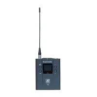 Rfintell t2 поясной передатчик (651.00-754.00) для приёмника ql7r, питание 2хаа, жк-дисплей, съёмная антенна, разъём mini-xlr, металлический корпус