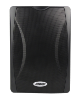 ABK WL-8064B Громкоговоритель настенный 70/100В, 91дБ, 65-20000Гц, 40/80Вт, цвет черный