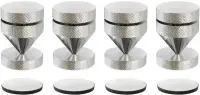 Демпферы с пятаками Dynavox 205049 silver