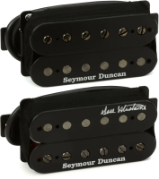 Dave Mustaine Thrash Factor Set Black, Сэт пассивных звукоснимателей для электрогитары, подписная модель Дейва Мастейна, 6 струн, позиция бридж и нэк, нек 7.6 кОм, бридж 16.4 кОм, цвет черный