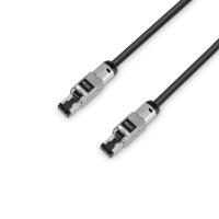 Adam Hall K4 CAT 6 0050 - Патчкорд витая пара CAT6a (S/FTP), RJ45 - RJ45, 4 x 2 x 0.22 мм2, 0.5 м, защитный корпус Yongsheng (EtherCON)