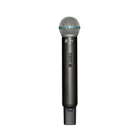 Rfintell t1 ручной передатчик (651.800-754.00) с динамическим капсюлем для приёмника ql7r, ик-синхронизация, жк-дисплей, питание 2xaa, совместим с капсюлями shure