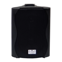 Громкоговоритель настенный SVS Audiotechnik WS-30 Black