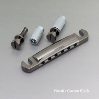 Gotoh ge101a-ck  струнодержатель stop bar, алюминий, черный хром