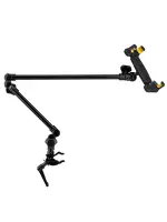 Hercules DG327B Держатель для планшета с универсальным креплением на любую стойку или поверхность и возможностью полного вращения