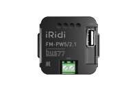 Блок питания встраиваемый в комплекте с кабелем Lightning  iRidi [FM-PW5/2.1-L]