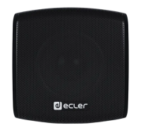 Ecler eMOTUS3ODBK- 3'' компактная широкополосная АС для наружного использования, 25 Вт – 8 Ом, 15 Вт – 100 В, IP65, черная